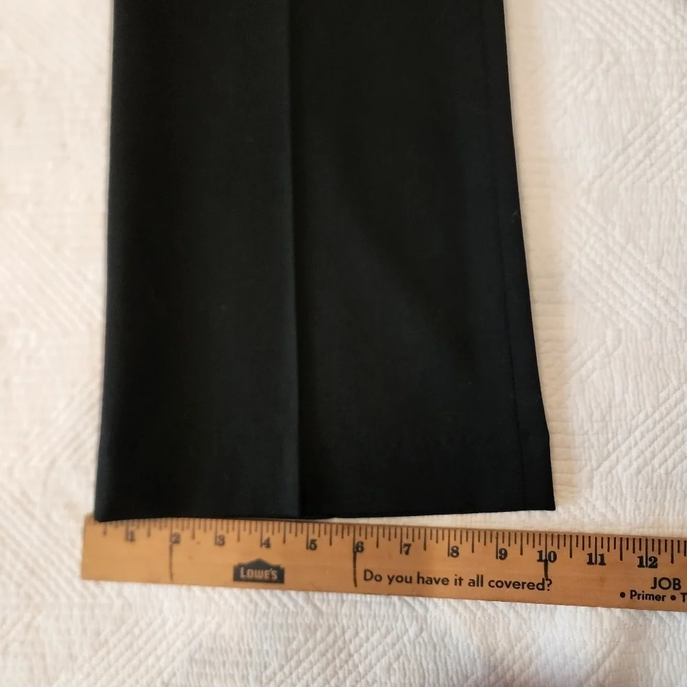 Lafayette 148 Wool‎ Black Trouser Pants Size 6